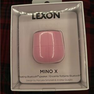 Lexon Mino X Floating Bluetooth Speaker - Pink